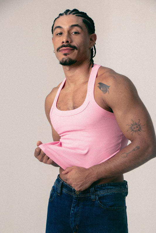 TANK TOP CROP RICARDO ROSA