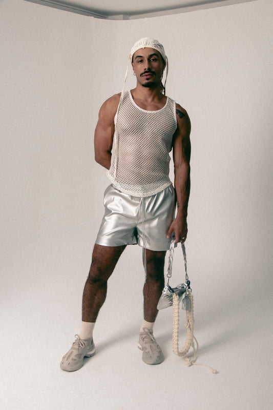 PANTALONETA SILVER RUSH PLATA