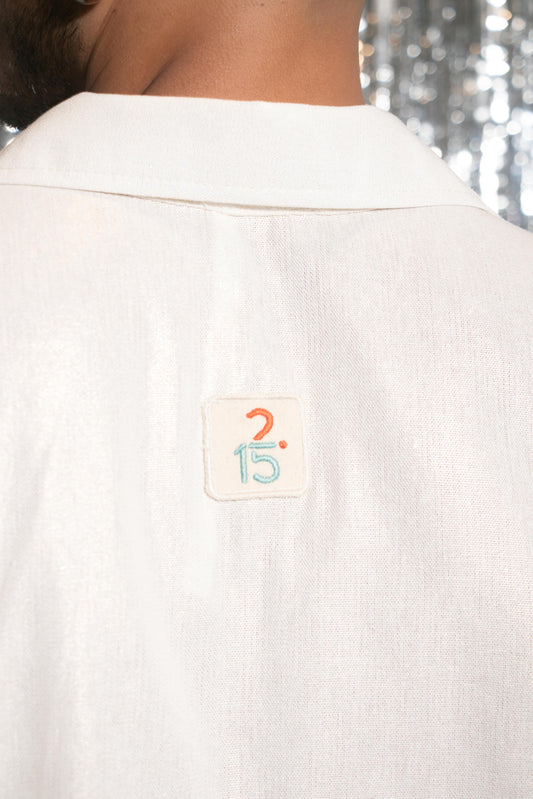 CAMISA CROP PEDRO DORADA