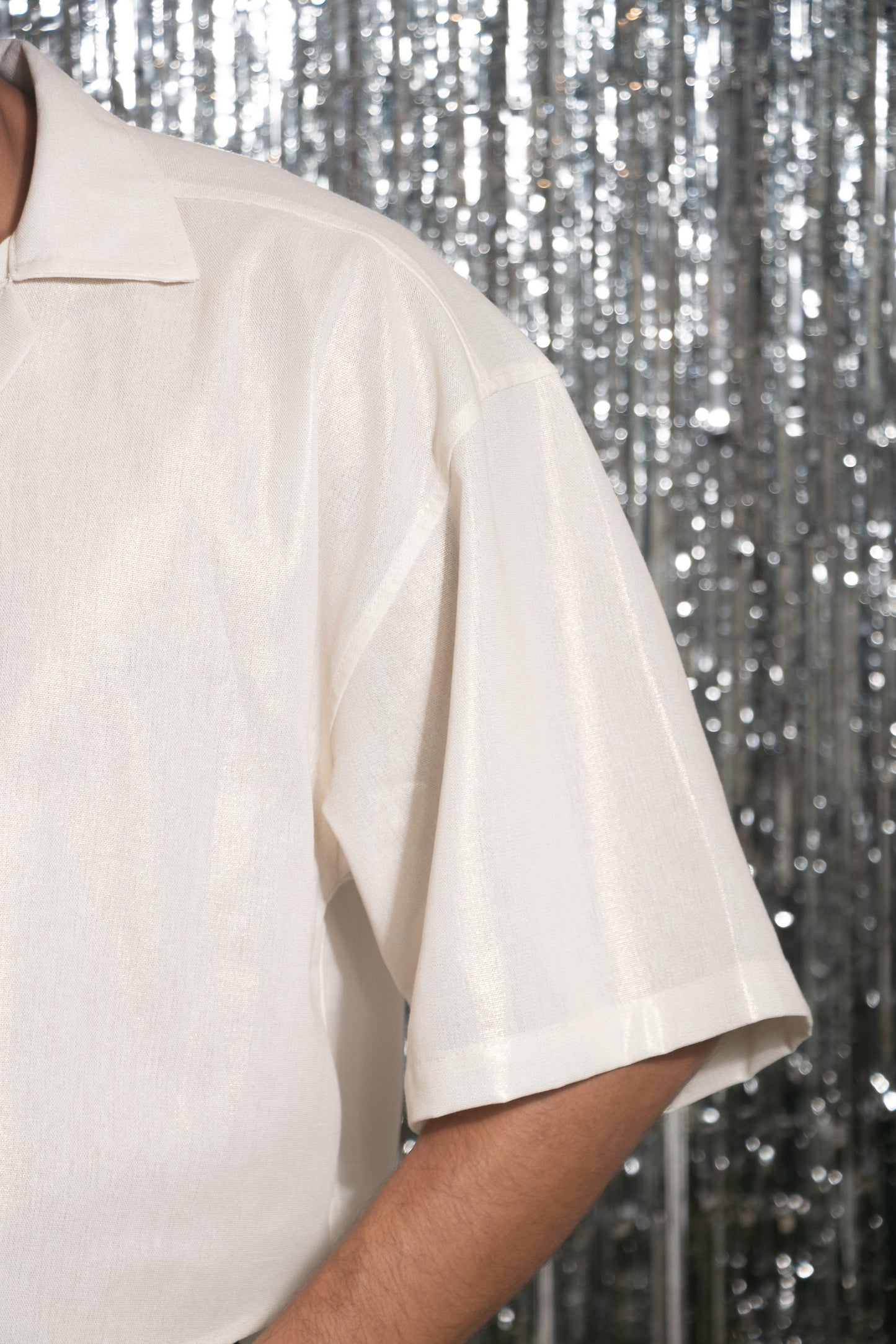 CAMISA CROP PEDRO DORADA