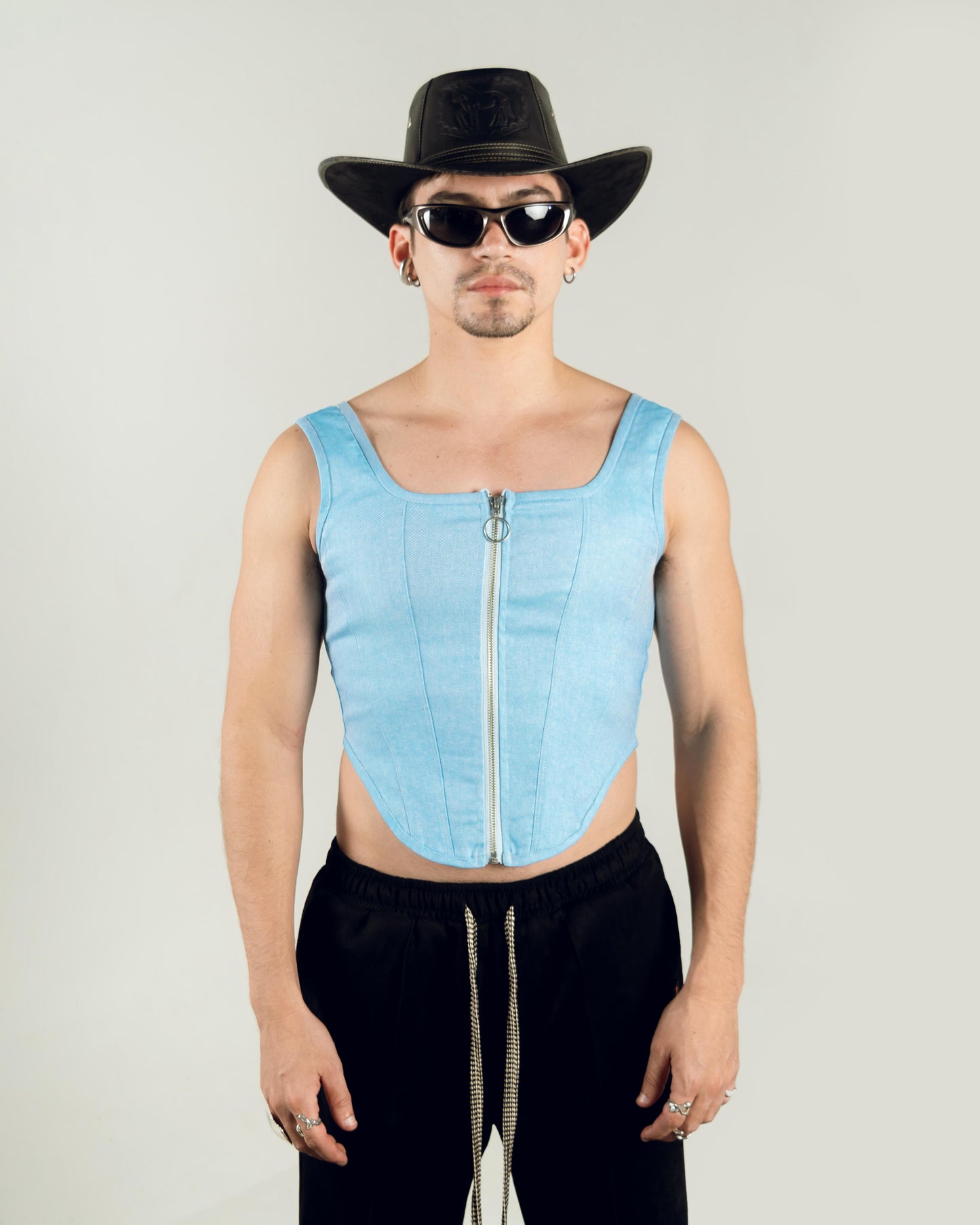TOP IAN AZUL