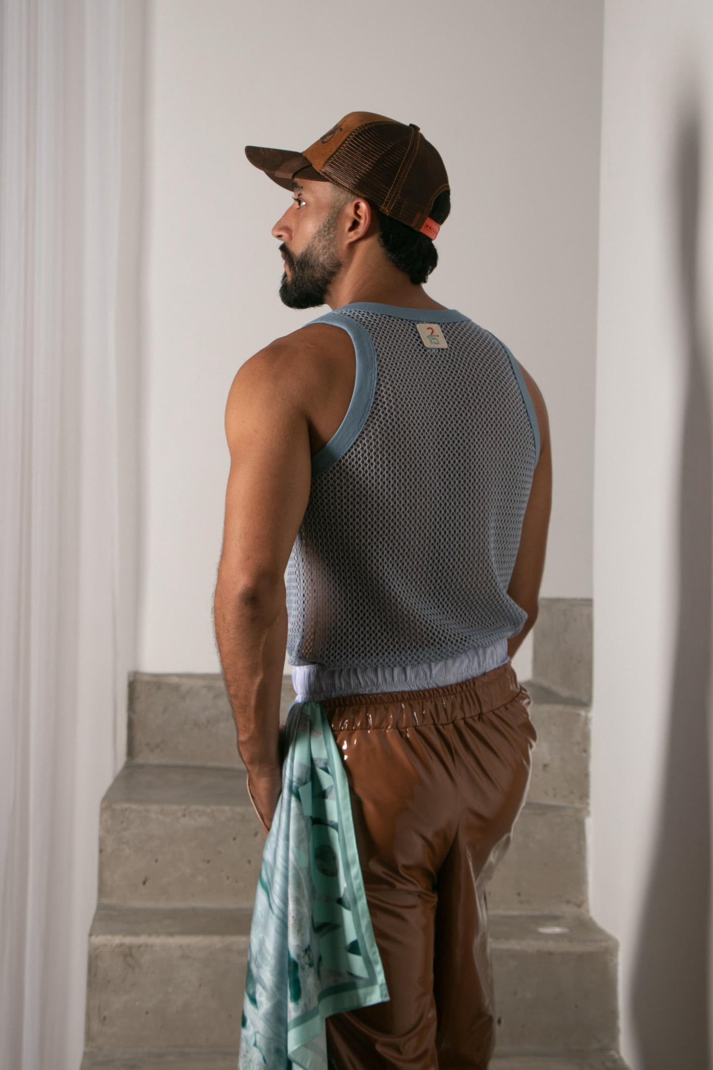 TANK TOP PESCA AZUL
