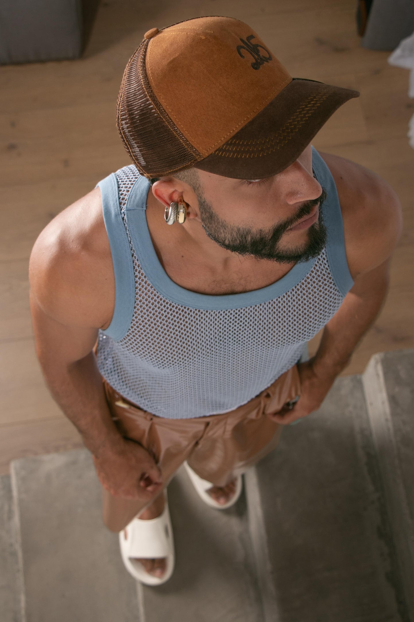 TANK TOP PESCA AZUL