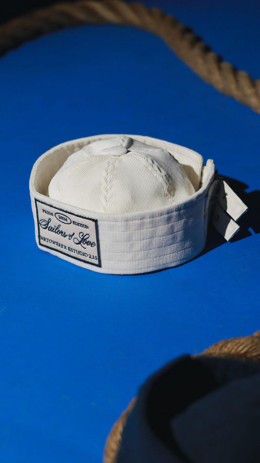 SAILOR HAT AZUL O IVORY