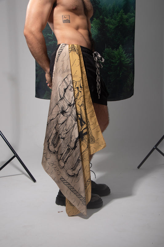 BANDANA SCOUT BOYS TAUPE