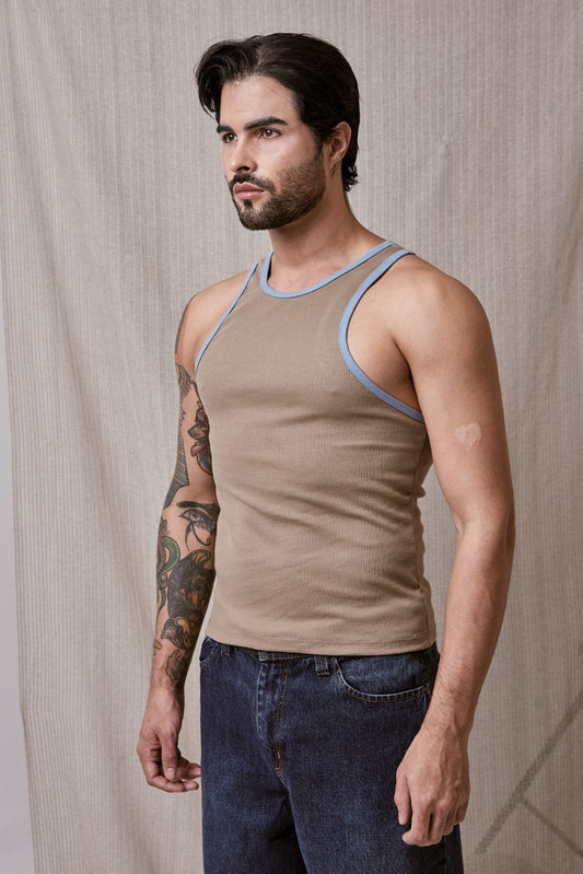 TANK TOP BI COLOR - MINIMALISTA