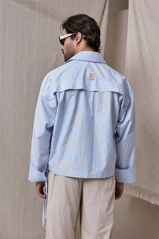 CAMISA RAYA AZUL 2.15