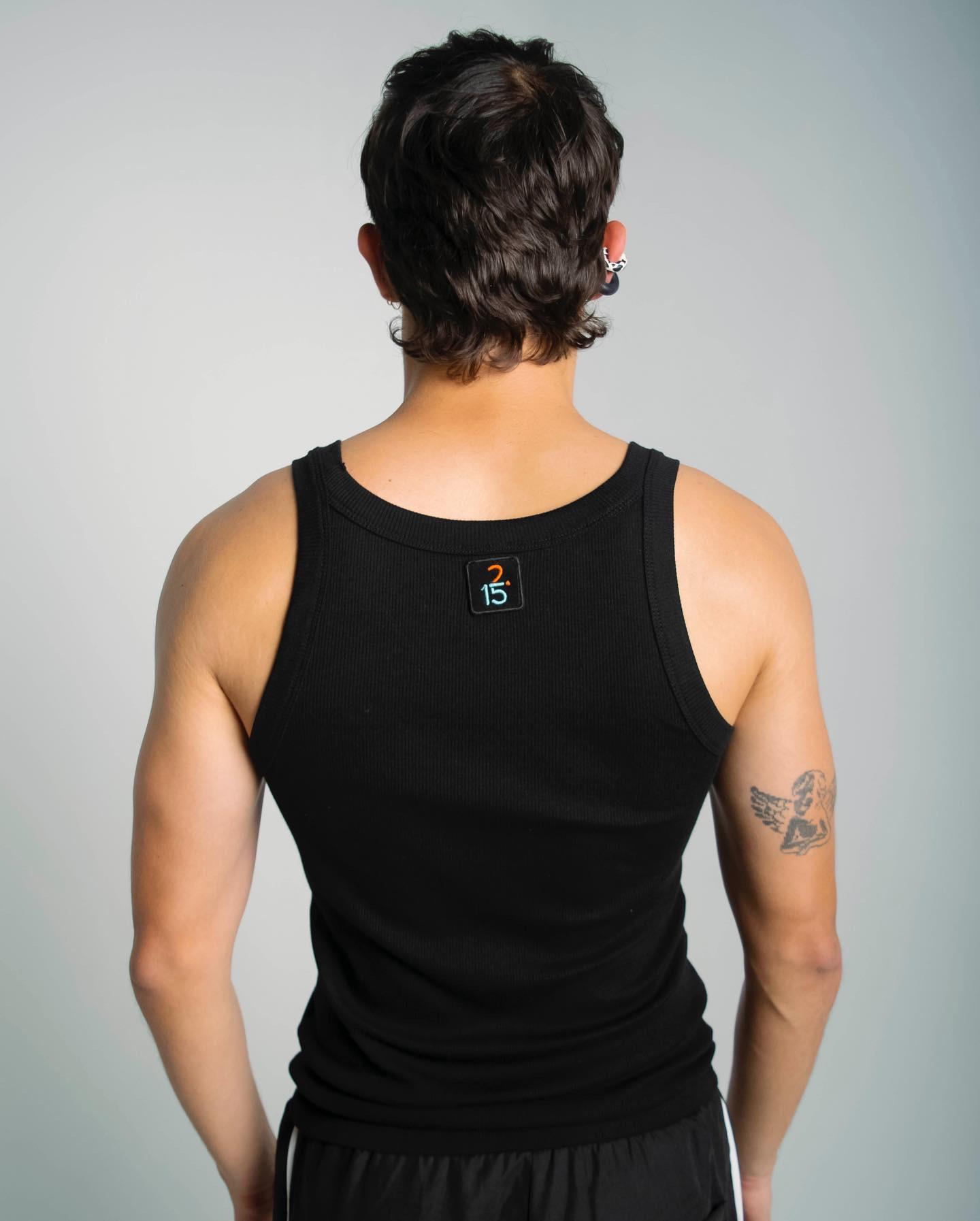 TANK TOP DONATELLO NEGRO