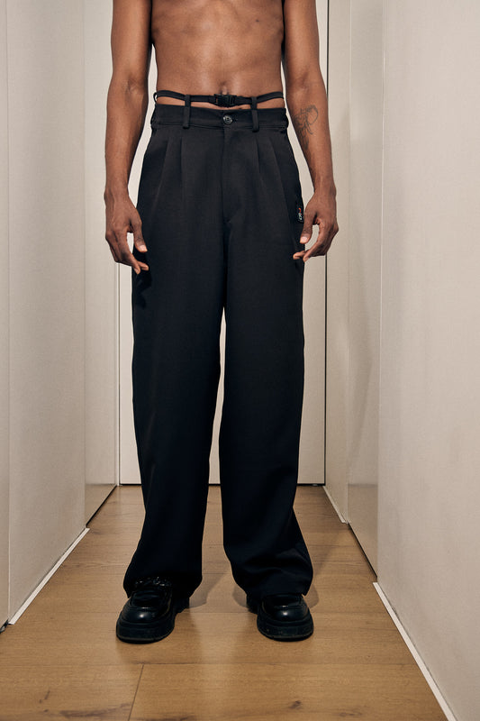 Pantalón Flux Negro