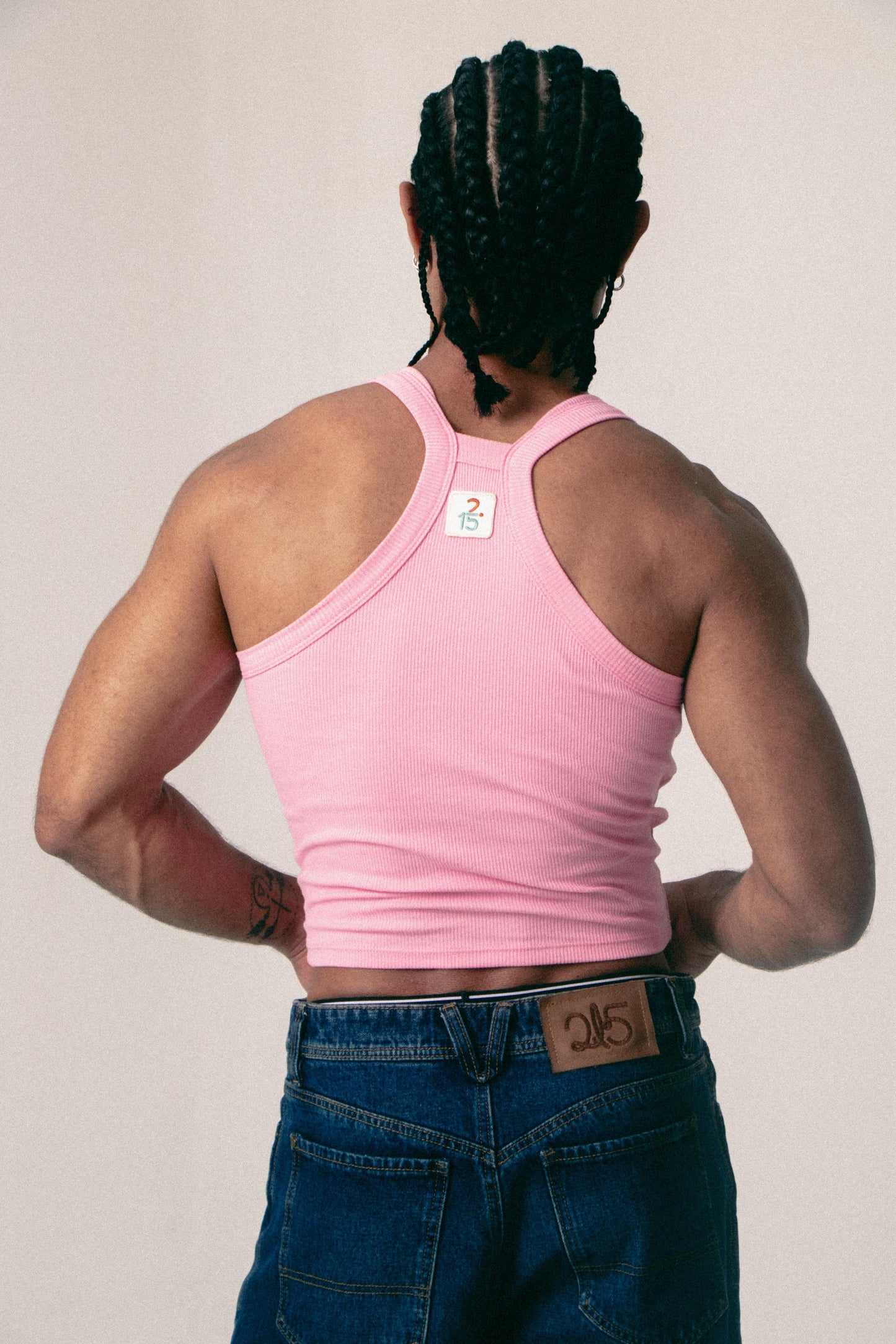 TANK TOP CROP RICARDO ROSA