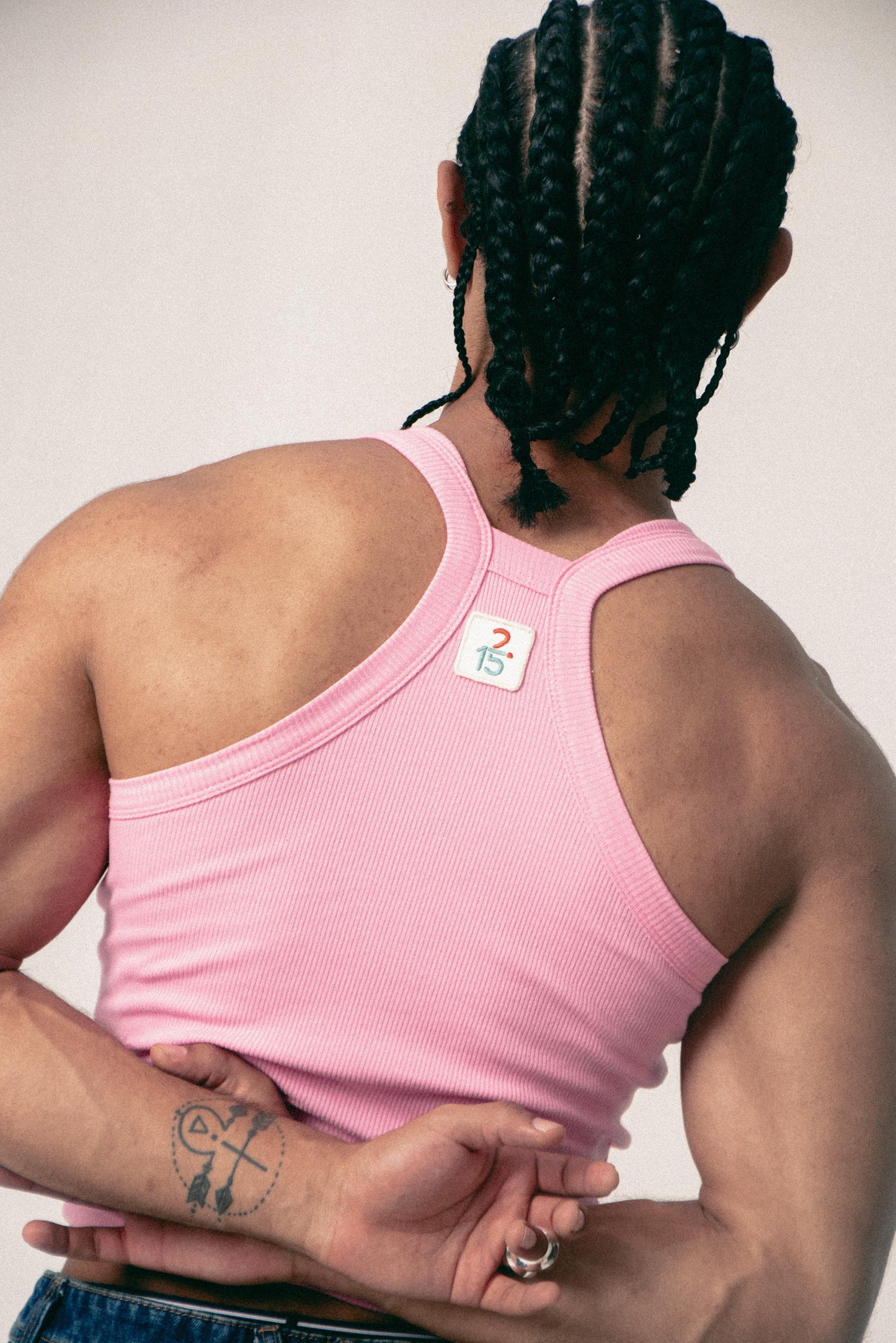 TANK TOP CROP RICARDO ROSA