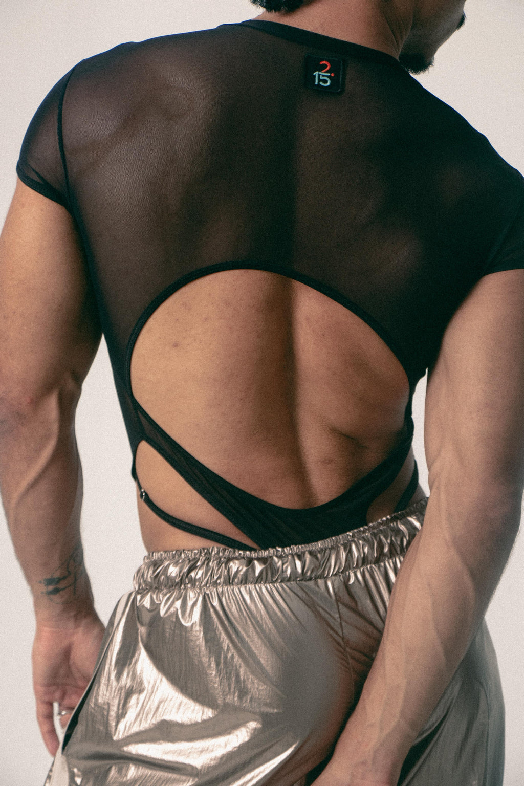 BODY MESH CON CUT-OUTS ASTRA NEGRO