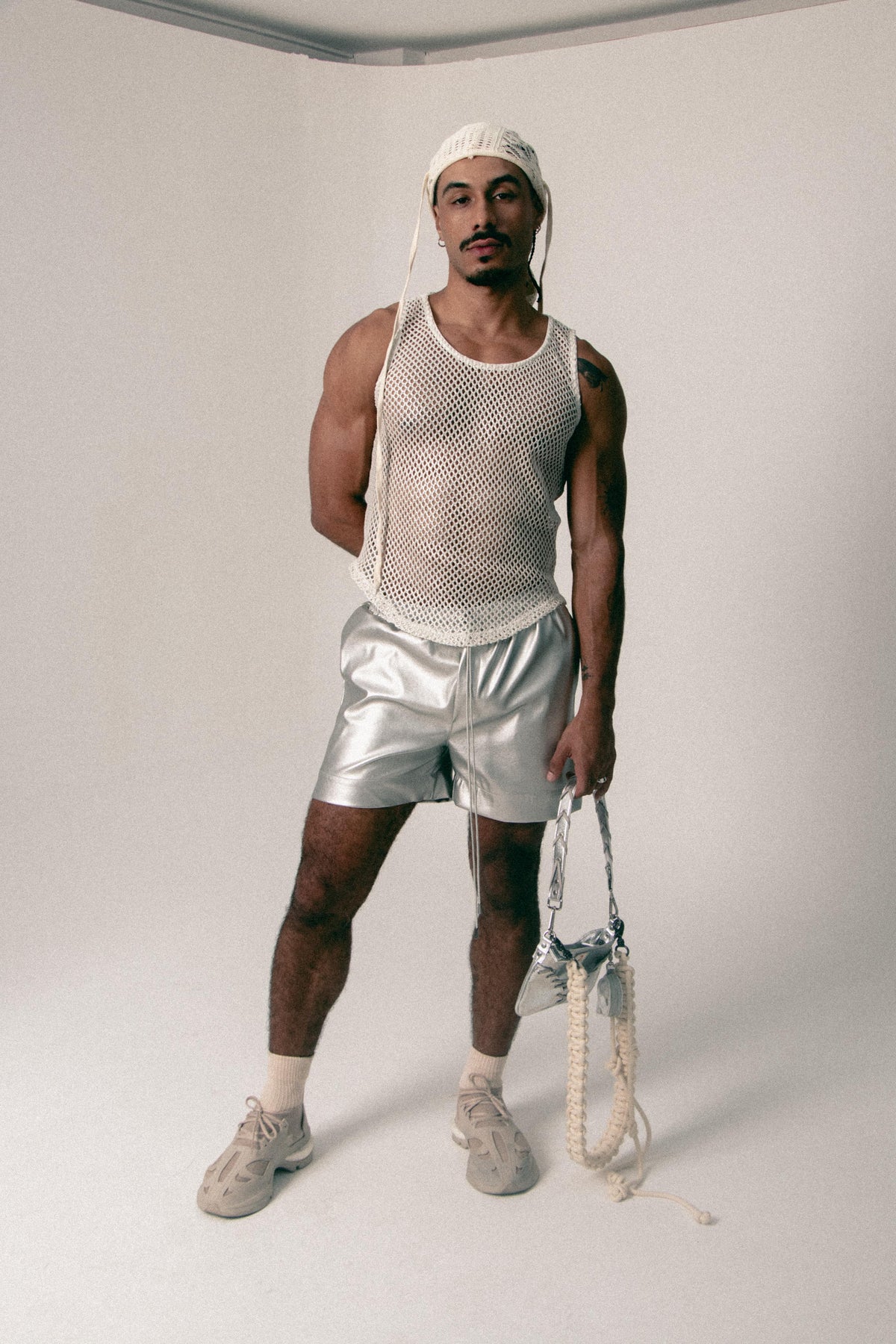 PANTALONETA SILVER RUSH PLATA