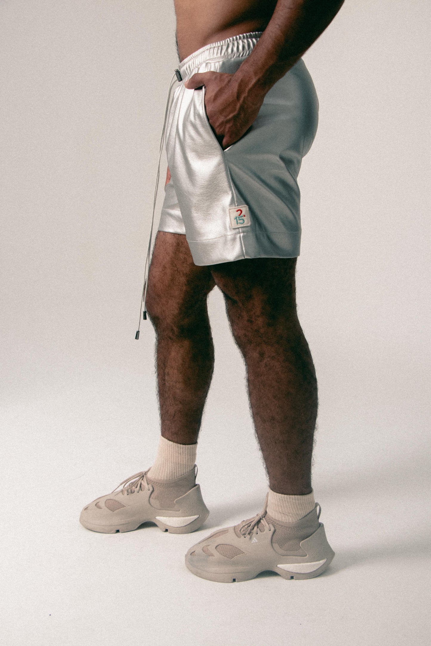PANTALONETA SILVER RUSH PLATA