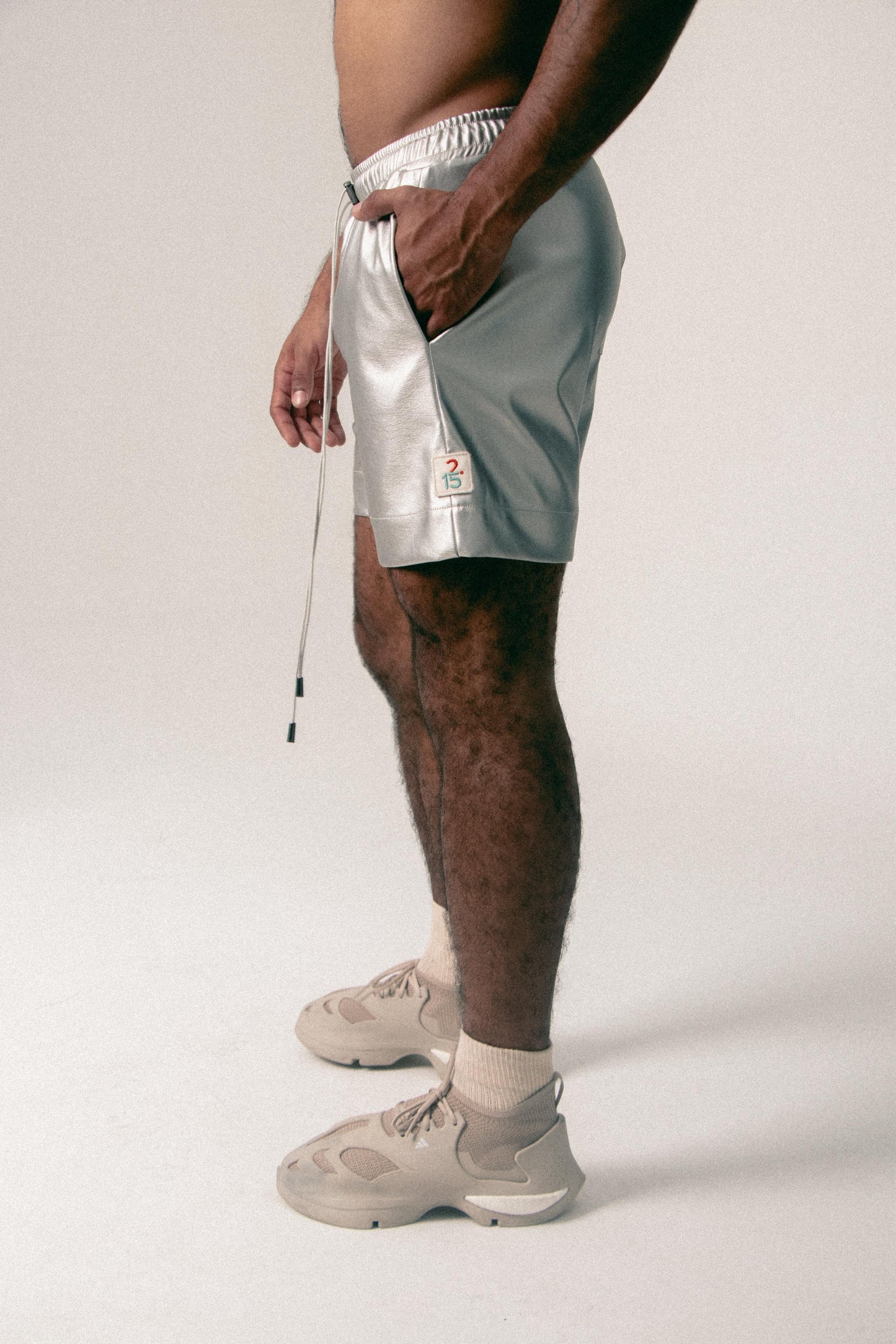 PANTALONETA SILVER RUSH PLATA