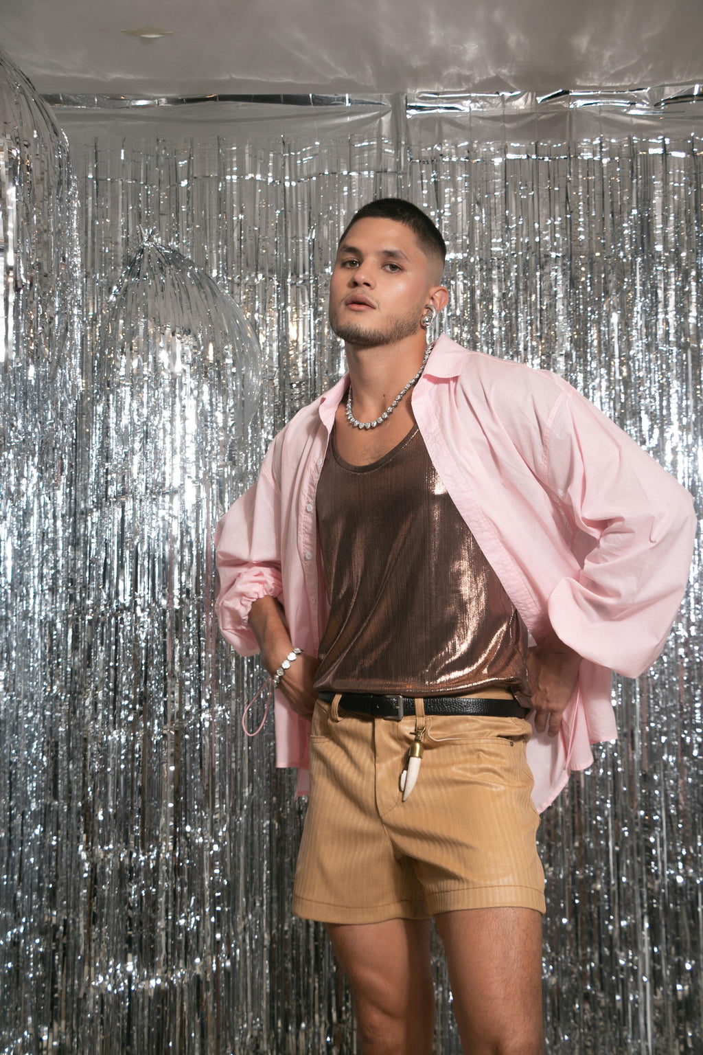 CAMISA EL ANDRÉS ROSA