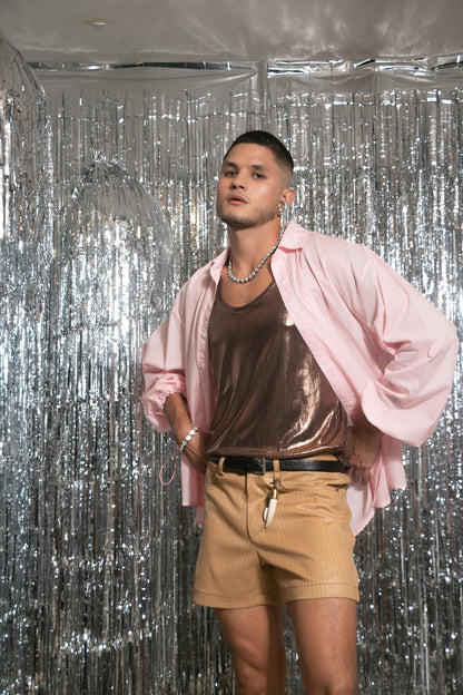 CAMISA EL ANDRÉS ROSA