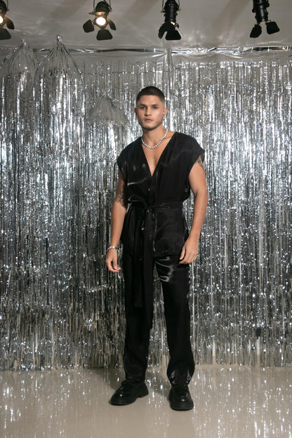 PANTALÓN GLOSS NEGRO