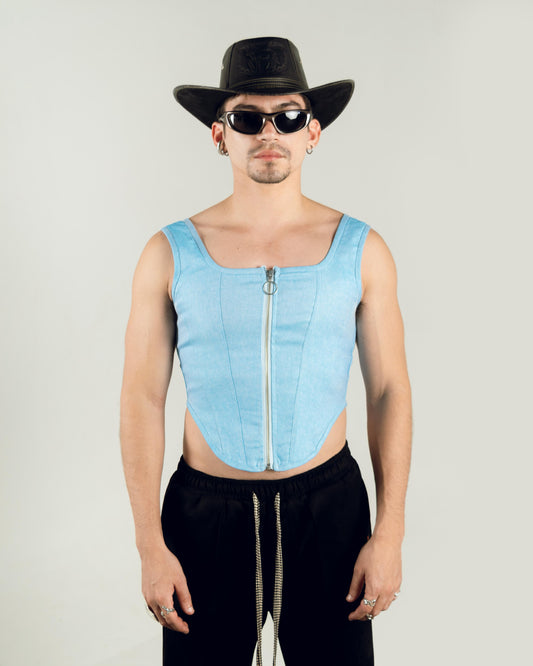 TOP IAN AZUL