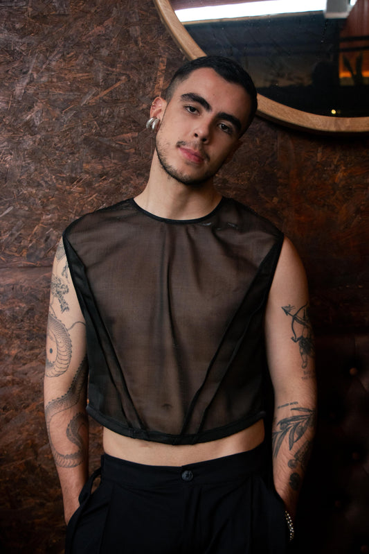 TANK TOP MISAEL NEGRO