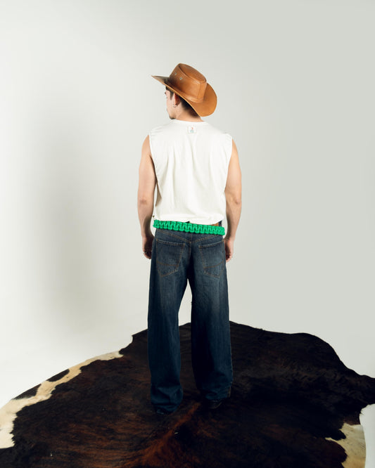 CAMISETA CROP SEBASTIAN CREMA