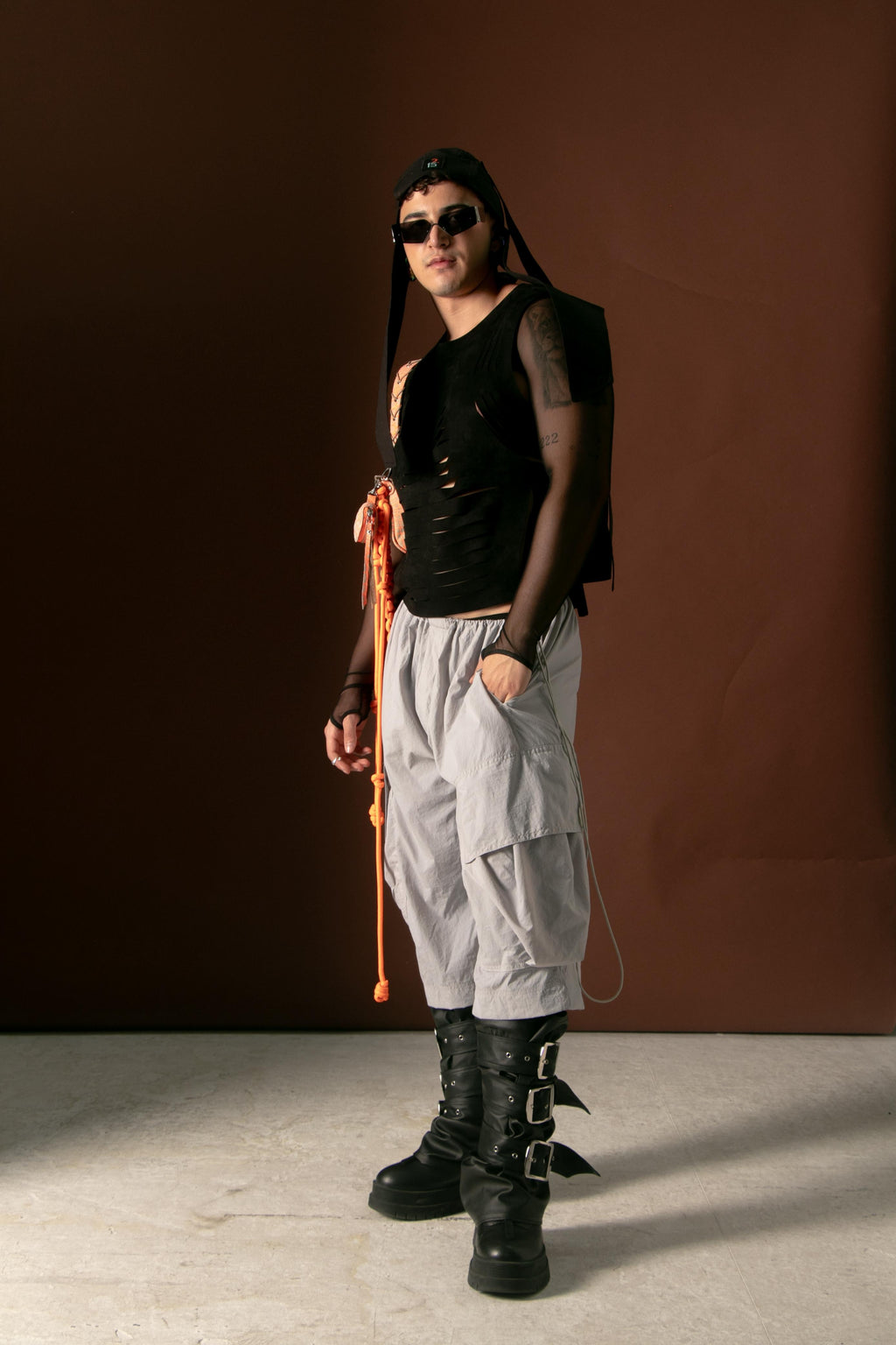 MICRO TOP FISHER NEGRO