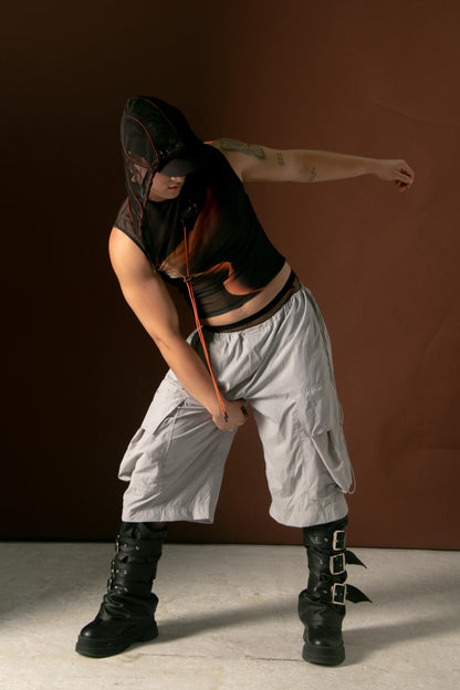 PARACHUTE CORTO NEGRO