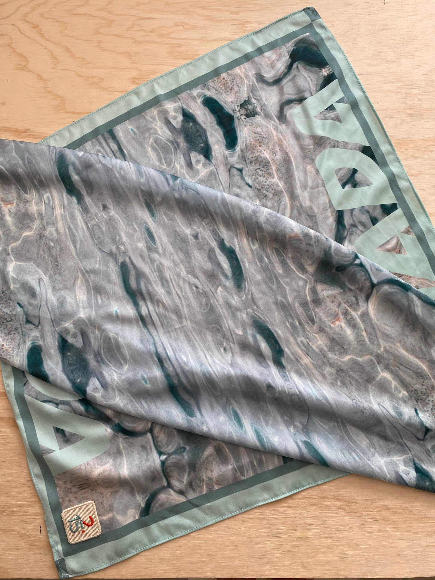 BANDANA NÓMADA VERDE MENTA