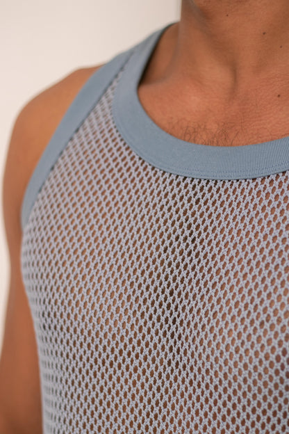 TANK TOP PESCA AZUL