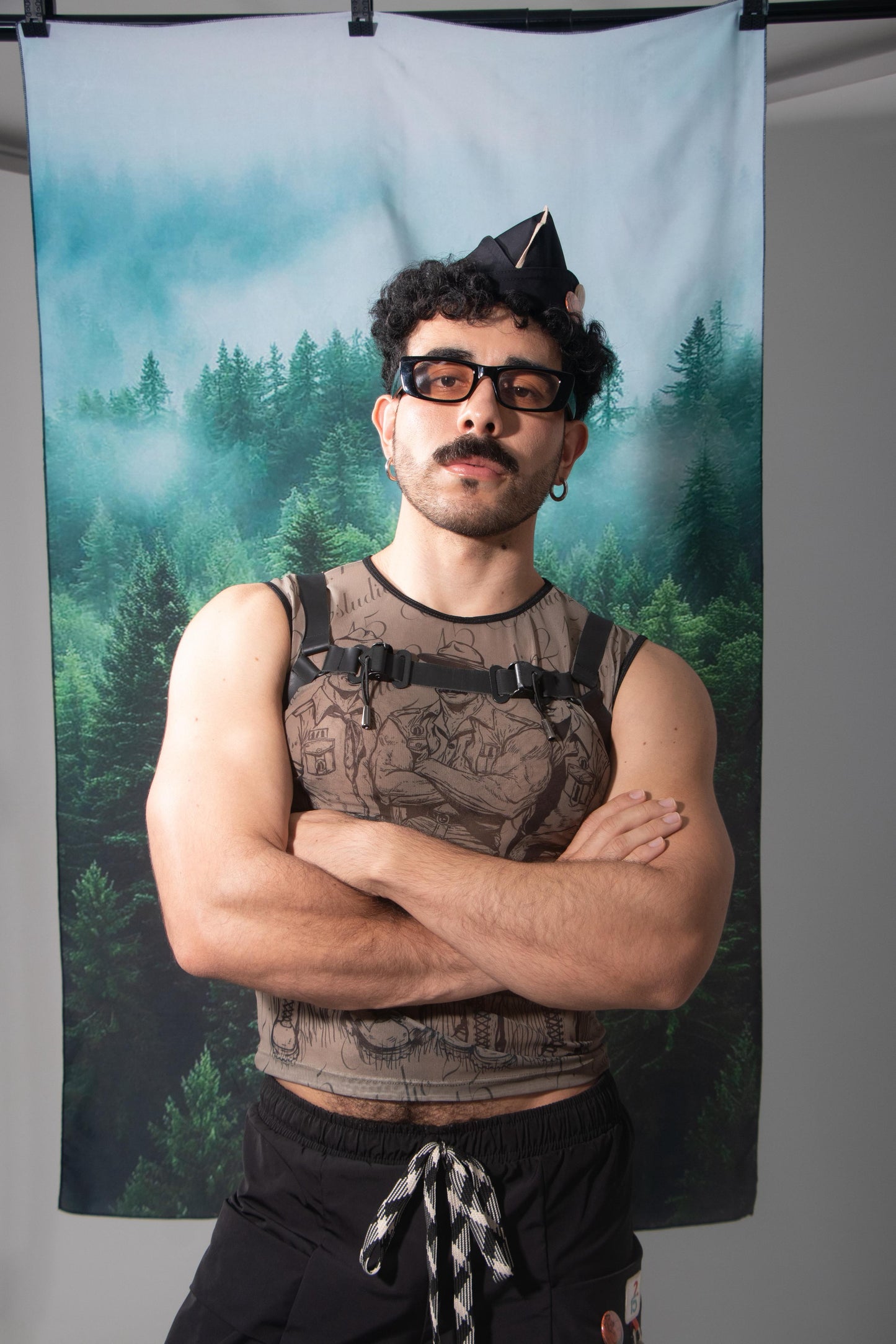 MESH TANK SCOUT BOYS TAUPE