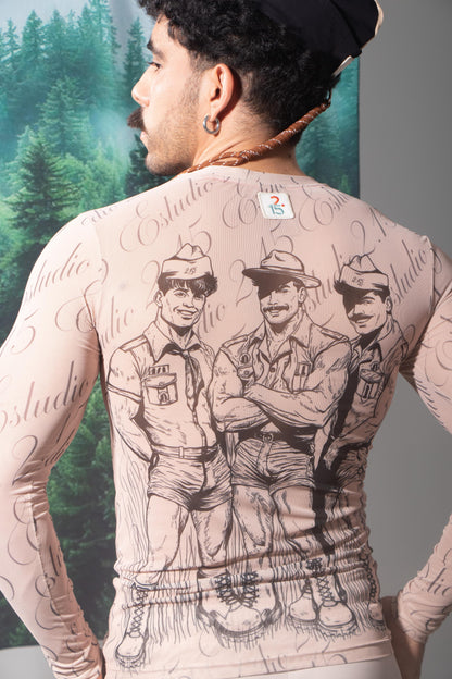 MESH CAMIBUZO SCOUT BOYS NUDE
