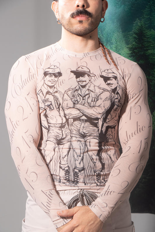 MESH CAMIBUZO SCOUT BOYS NUDE