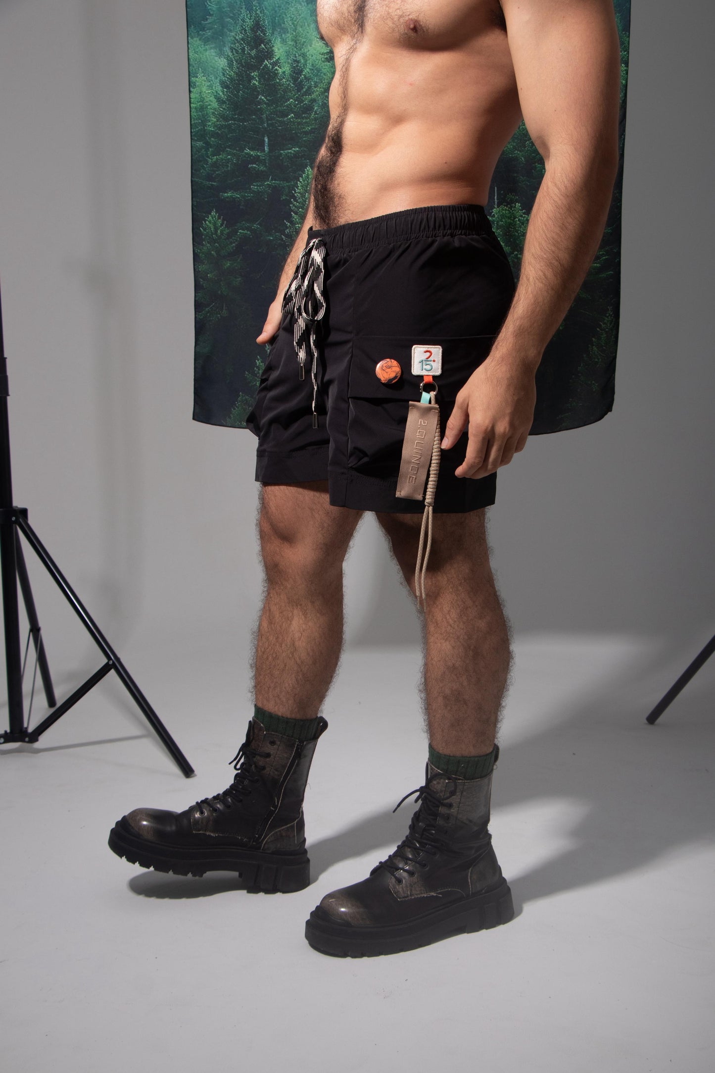 PANTALONETA SCOUT NEGRA