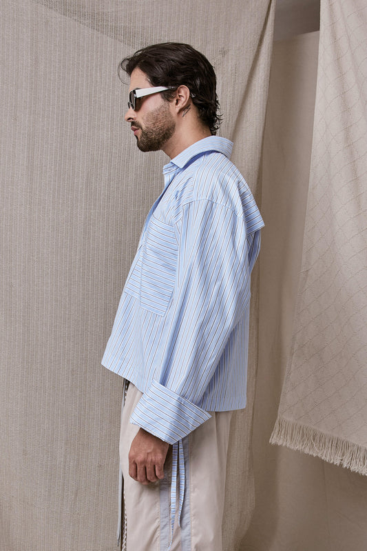 CAMISA RAYA AZUL 2.15