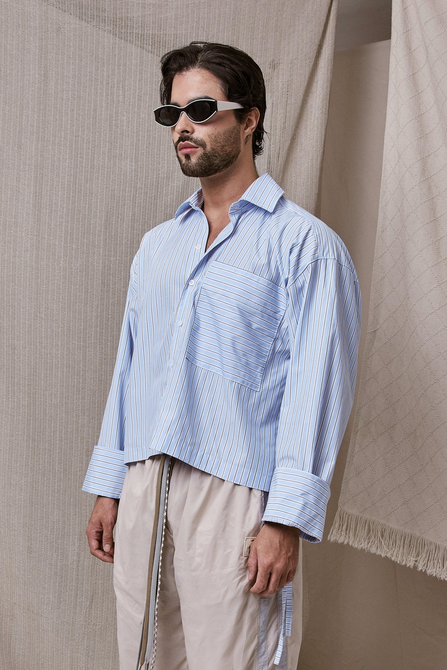 CAMISA RAYA AZUL 2.15