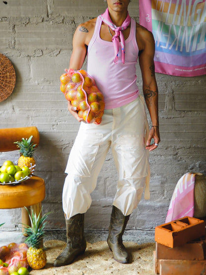 PANTALON CARGO CLARO