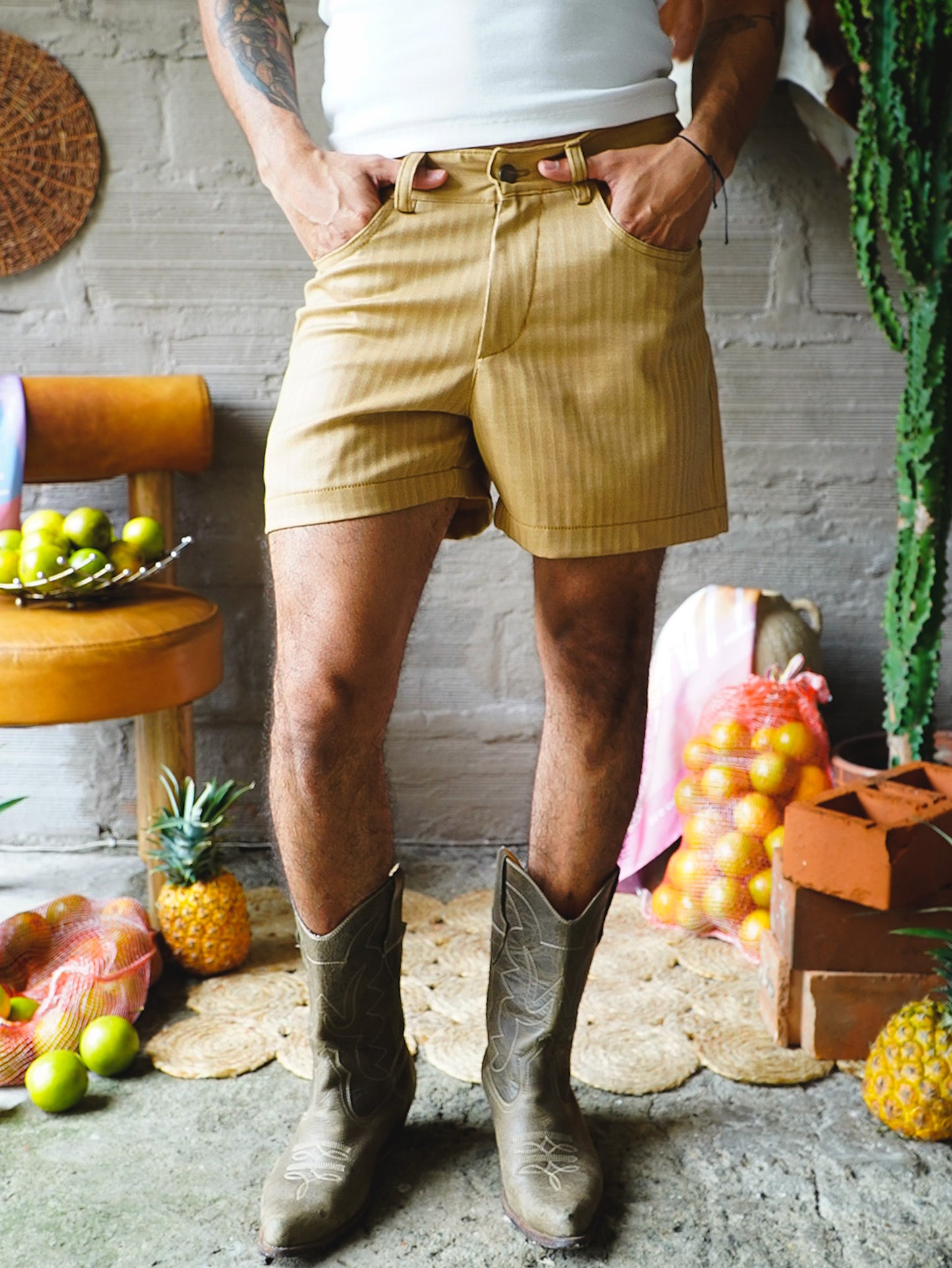 SHORT TIERRA LATINA