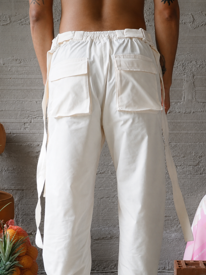 PANTALON CARGO CLARO
