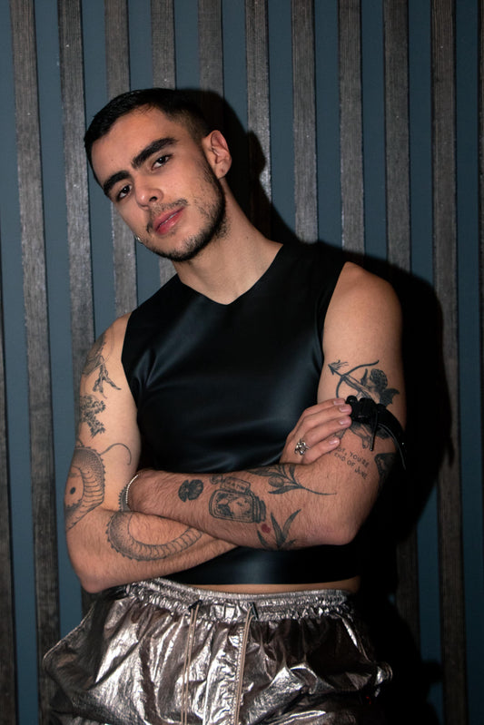 TOP CROP LUCAS NEGRO