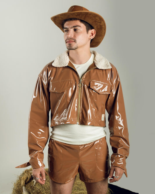 CHAQUETA BONIFACIO CARAMELO