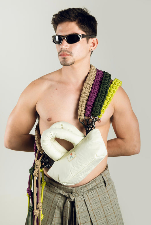 BAG PUFFER ROBIN IVORY