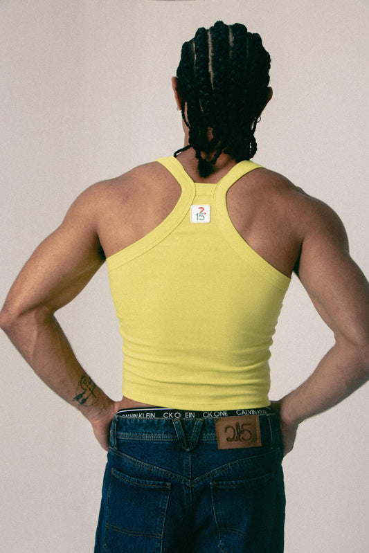 TANK TOP CROP RICARDO VERDE NEON