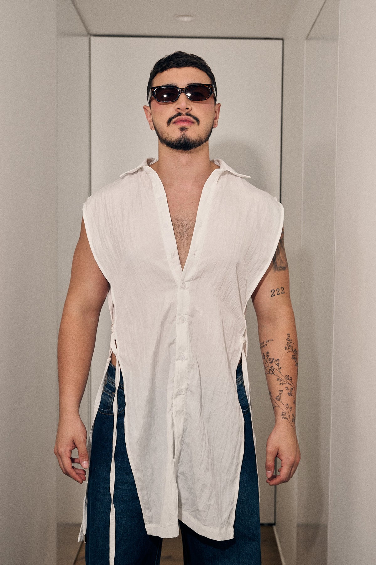 Kaftan Blanco Shiver