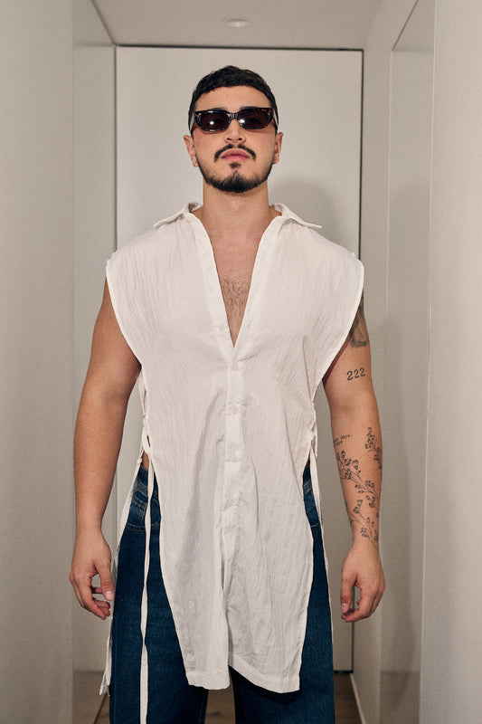 Kaftan Blanco Shiver